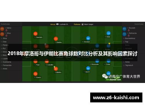 2018年摩洛哥与伊朗比赛角球数对比分析及其影响因素探讨